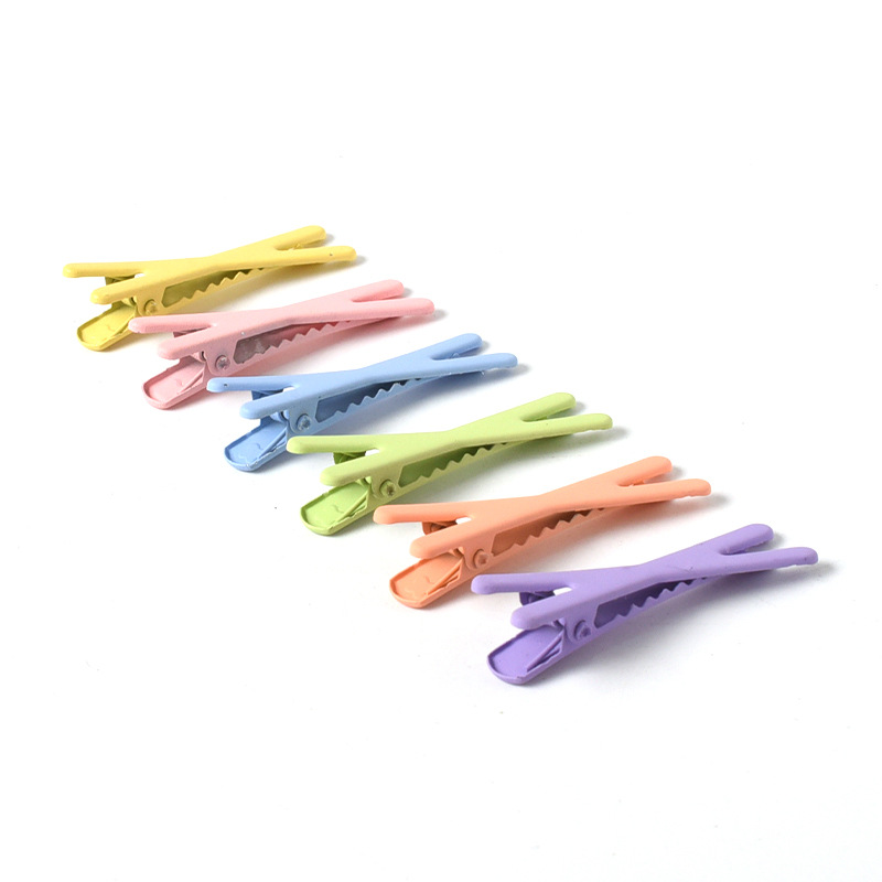 Ins net red cross hair clip Xshaped hair clip duckbill clip bb clip