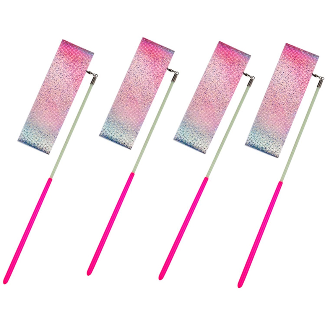 [qiugugu198] Sparkling Dance Ribbon, 78.7 Inch Long Rhythmic Gymnastics ...