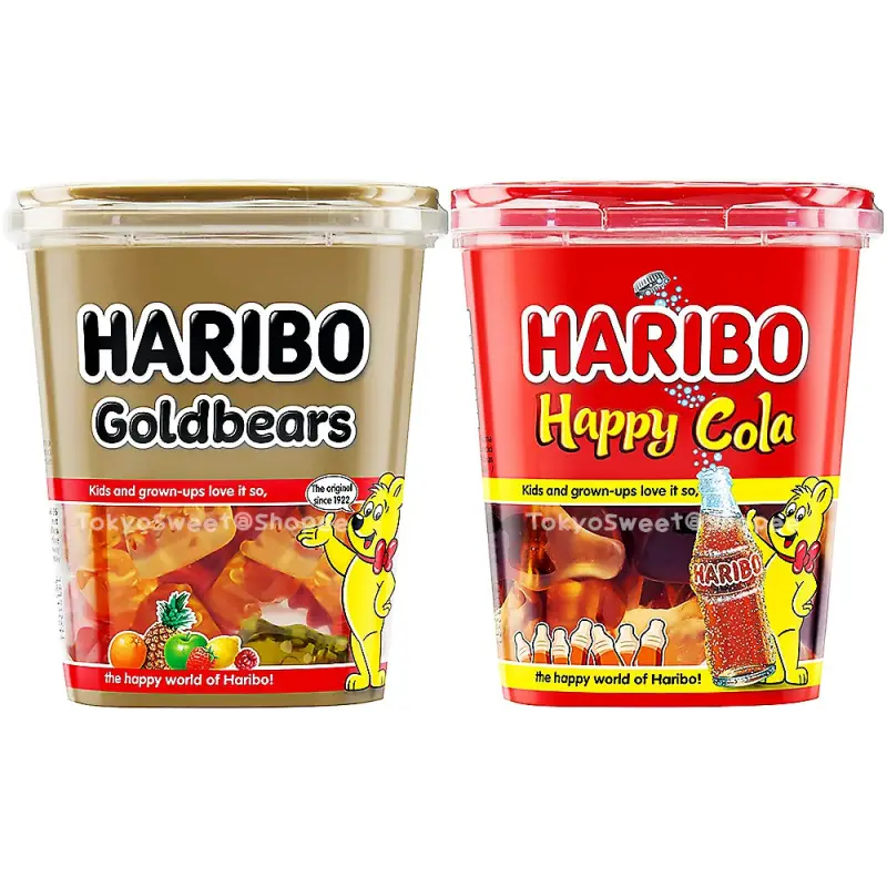 ภาพหน้าปกสินค้าHaribo Happy Cola (กล่องแดง) เยลลี่รสโคล่า Haribo Goldbears Happy Cola กัมมี่ เจลลี่ ฮาริโบ้ ขนาด 175 กรัม Trolli Jelly เยลลี่ผลไม้รูปหมีนำเข้า จากร้าน JapanSnack บน Lazada