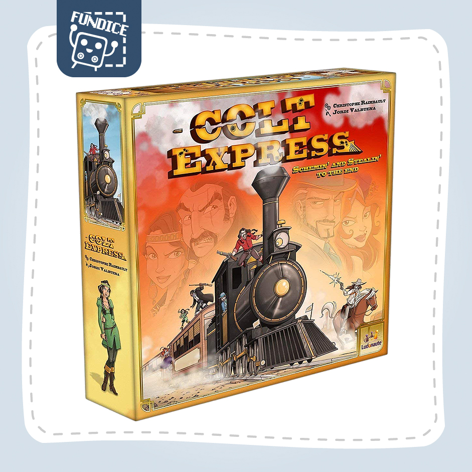 Fun Dice Colt Express Board Game Lazada.co.th