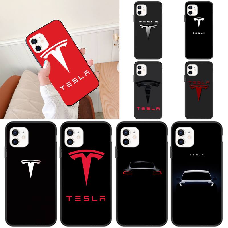 Electric Car Tesla Phone Case For iPhone 11 12 Mini 13 Pro XS Max X 8 7 6s  Plus 5 SE XR Shell - zizong0175 - ThaiPick