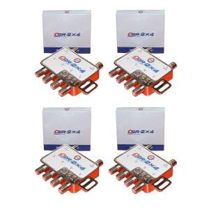 PSI MULTI SWITCH D2R 2X4 (แยก 2-4 จุดอิสระ) แพค 4 ชิ้น