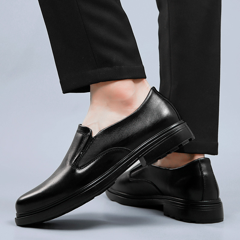 Giày Lười Da Nam Clarks_ - Brantin Step