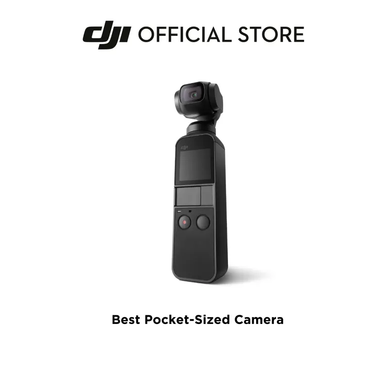 ภาพสินค้าDJI POCKET 2 สีดำและสี S White ดีเจไอ กล้องพกพาถ่ายภาพนิ่งชัด 64MP และวิดีโอระดับ 4K/60fps ขนาดเล็ก จากร้าน DJI บน Lazada ภาพที่ 1