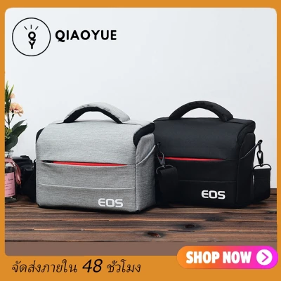 QIAOYUE ใหม่มาถึงกระเป๋ากันน้ําไนล่อนกล้องถ่ายภาพแบบพกพา DSLR กระเป๋าไหล่สําหรับ Camera accessories Canon Camera Bag