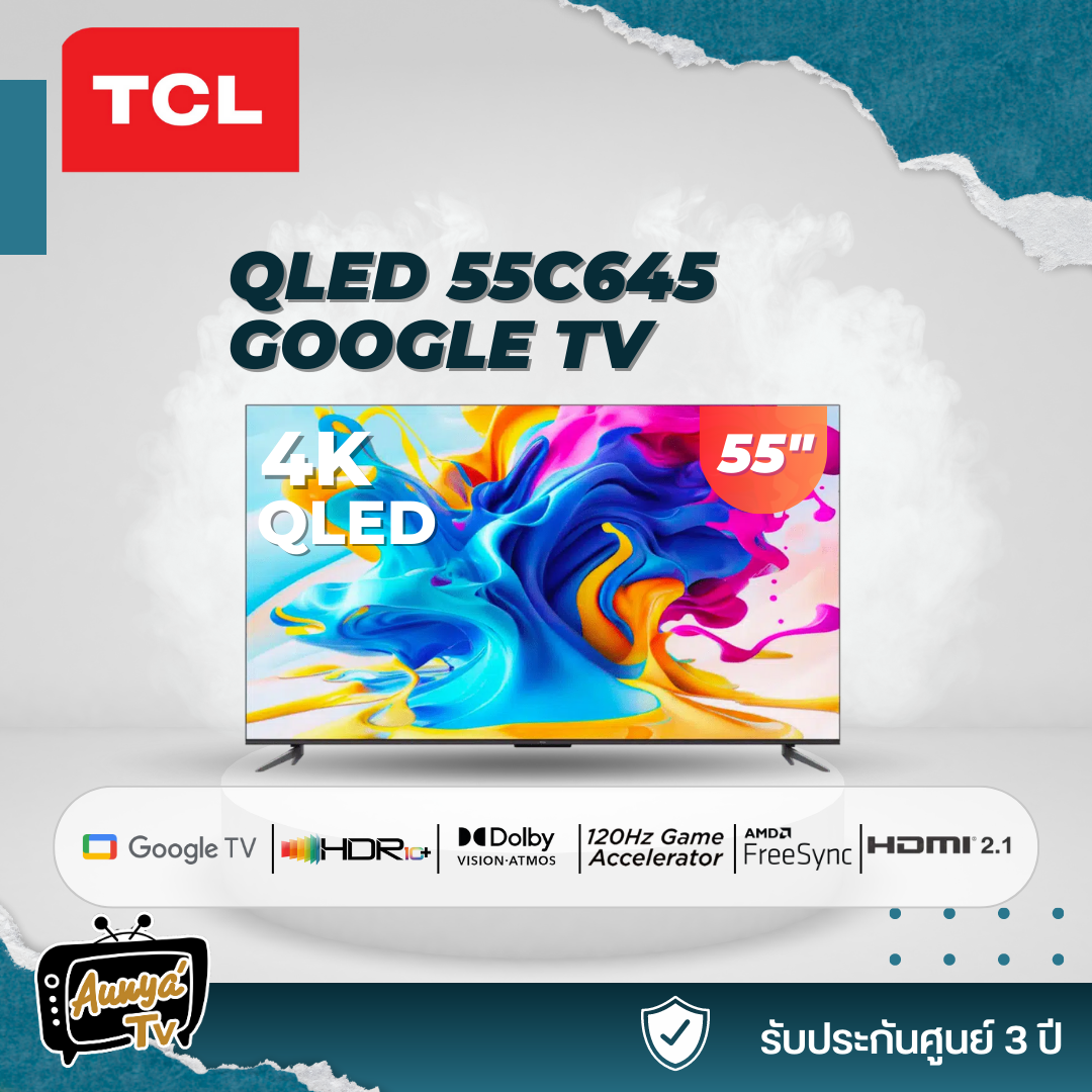 TCL 55C645 UHD QLED (55