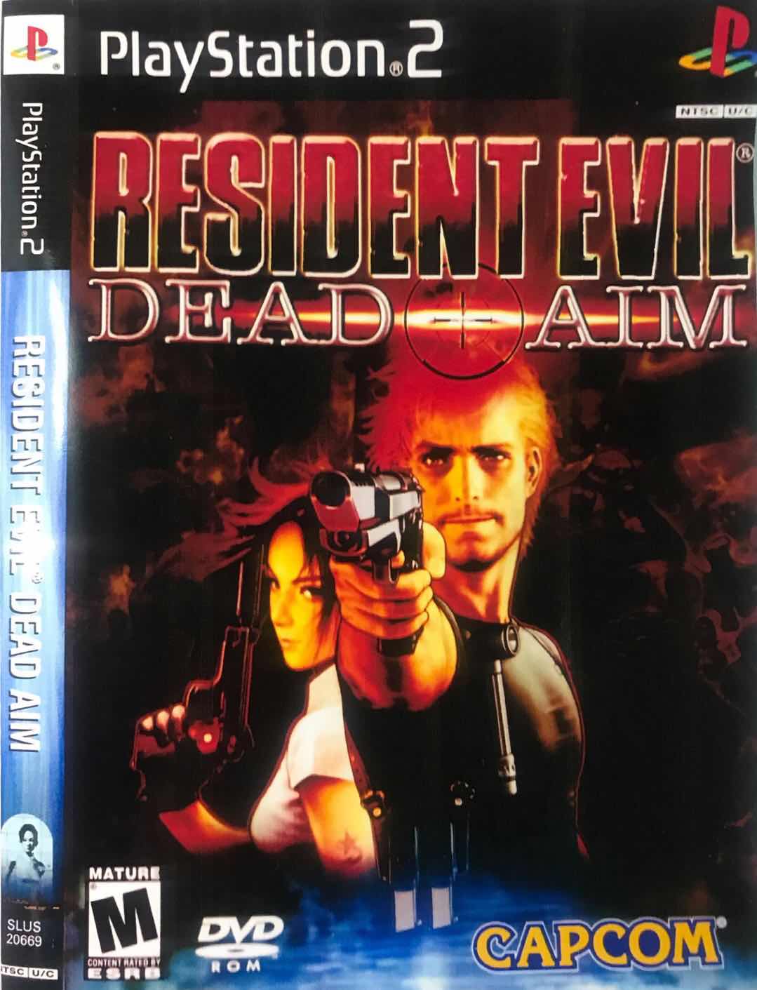 แผ่นเกมส์ PS2 Resident Evil Dead Aim