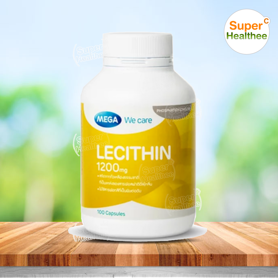 Mega we care lecithin 1200mg 100 แคปซูล เมก้า วีแคร์ เลซิติน สกัดจาก