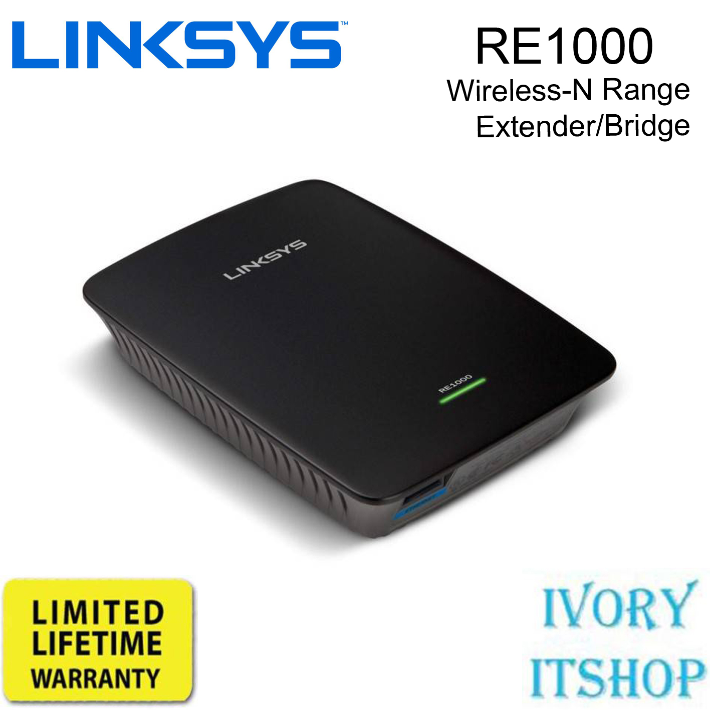 Linksys RE1000 WirelessN Range Extender/Bridge Lazada.co.th