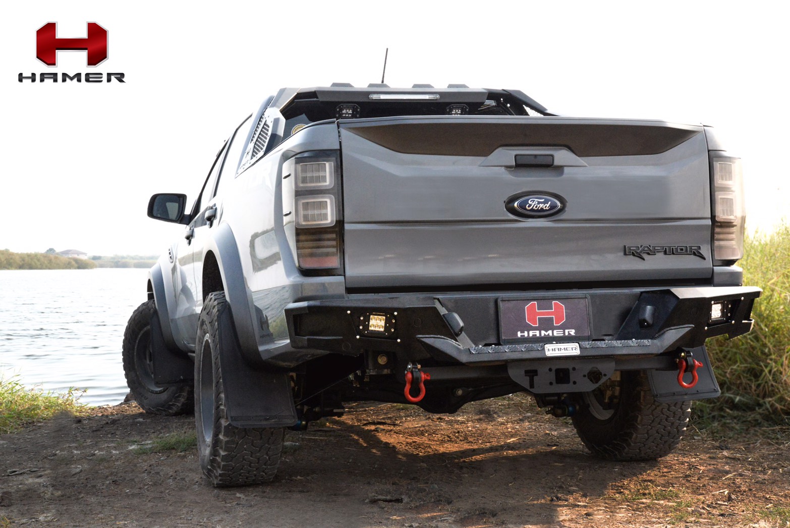 HAMER REAR BUMPER NOVA SERIES for FORD RAPTOR รหัส MX204 RAPTOR กันชน ...
