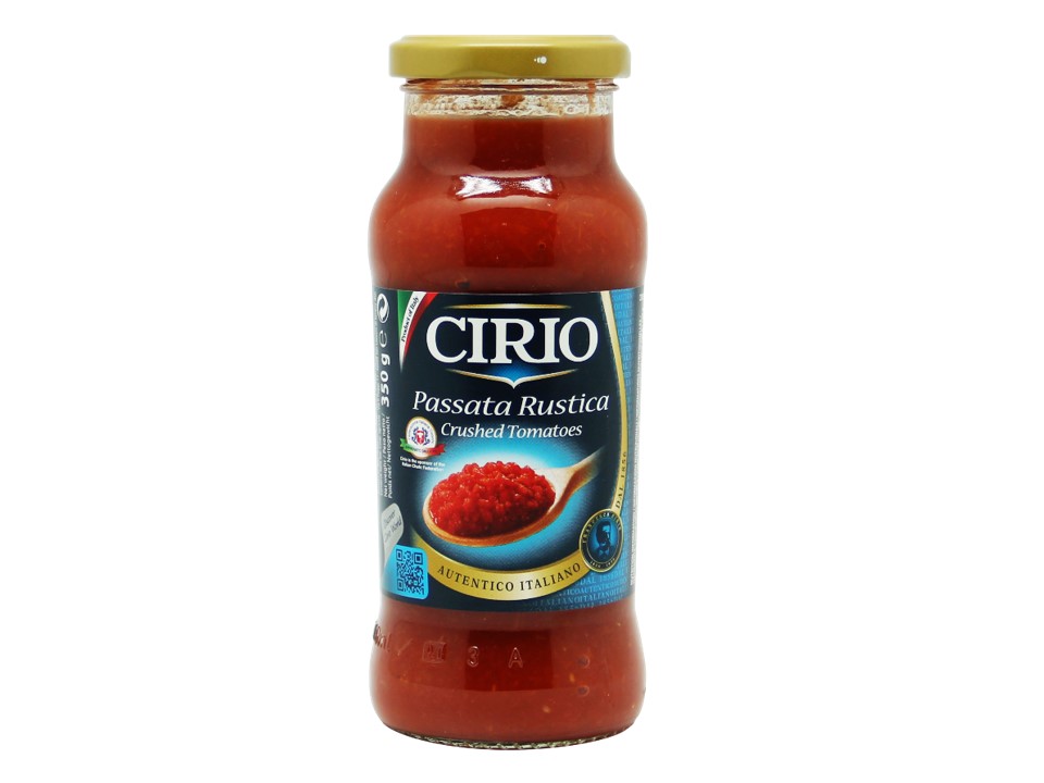 CIRIO PASSATA RUSTICA 350 g. ซอสมะเขือเทศ พาสซาต้า รัสติก้า 350 กรัม ...