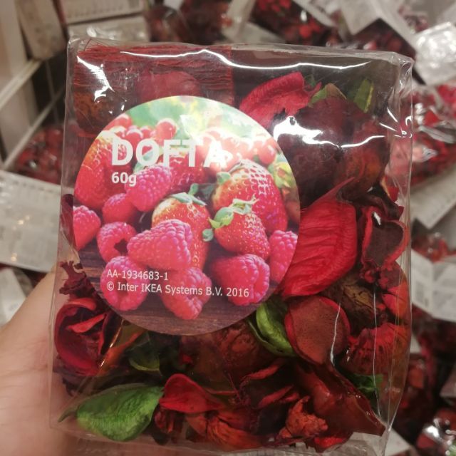 ♕♗  ดอกไม้แห้งหอม มีกลิ่นหอม Red garden berries แดง อิเกีย IKEA