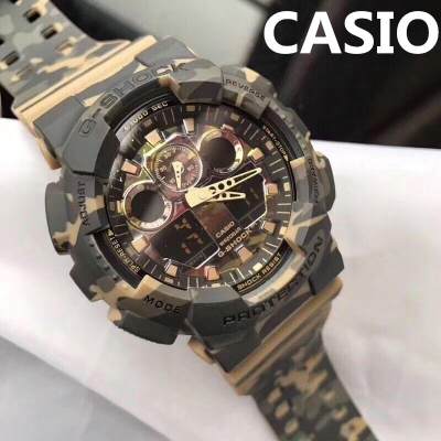 นาฬิกา Casio กีฬา g-shock กันน้ำและกันกระแทกป้องกันสนามแม่เหล็ก GA-100CM-5A แฟชั่นผู้ชาย นาฬิกา Casio กีฬา g-shock กันน้ำและกันกระแทกป้องกันสนามแม่เหล็ก GA-100CM-5A แฟชั่นผู้ชาย