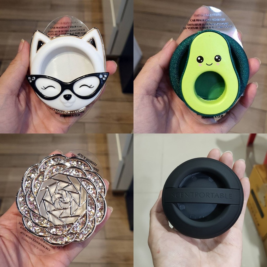 ♟ของแท้พร้อมส่ง Bath and Body Works Car Fragrance Holder เคสใส่น้ำหอมติดรถยนต์ TH2406 ThaiPick