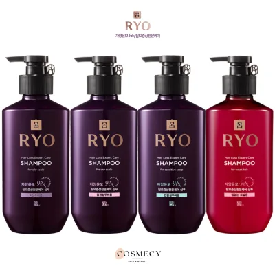 (แพ็กเกจใหม่!) แชมพูช่วยลดผมหลุดร่วง RYO Jayang yunmo Anti Hair Loss care Shampoo 400 ml