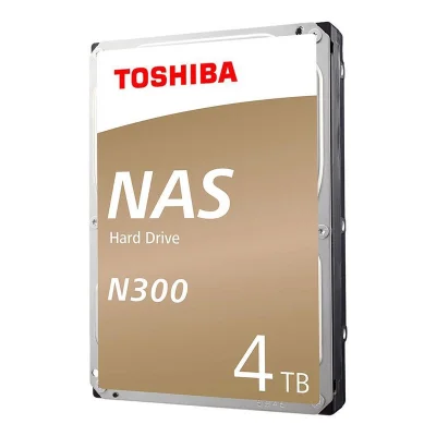 Toshiba HDD PC 4TB 7200RPM SATA III (6G) 128MB for NAS - 3 Year ฮาร์ดไดร์ฟ by Banana IT