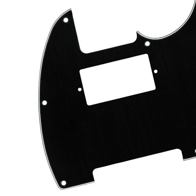 Black 3 PLY Electric Guitar Humbucker Pickup Cut Pickguard - Puket Stores