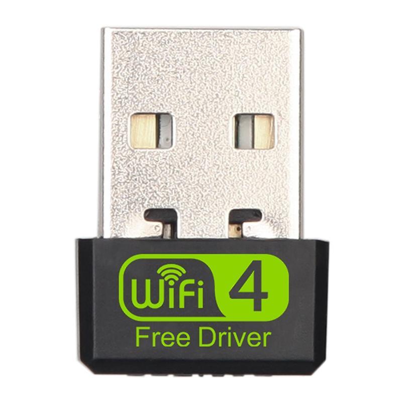 Bảng giá USB WiFi Adapter, 150Mbps Single Band 2.4G Wireless Adapter, Mini Wireless Network Card WiFi Dongle for Laptop/Desktop/PC, Support Windows 10/8/8.1 Phong Vũ