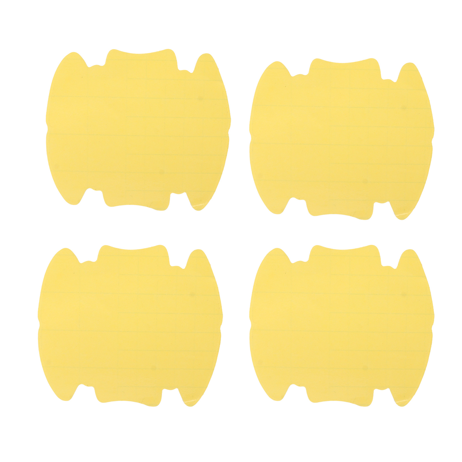 Door Handle Cup Protector Car Door Handle Films Dustproof Transparent Self Adhesive for Auto