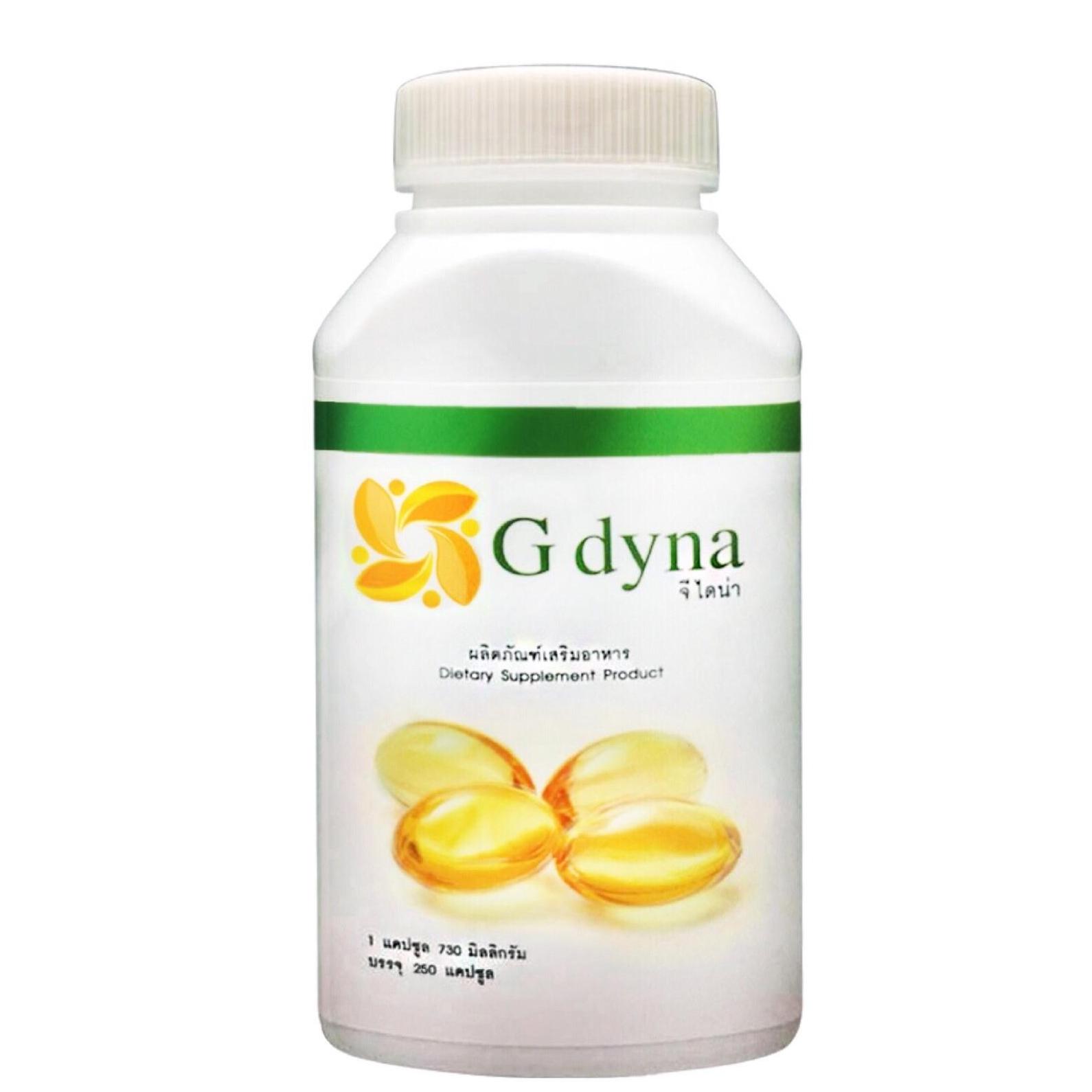 G dyna 1 ขวด (บรรจุ 250 แคปซูล) น้ำมันรวม 4 ชนิด น้ำมันกระเทียม น้ำมันมะพร้าว น้ำมันงาขี้ม่อน และน้ำมันรำข้าว ,จี ไดน่า ,Gdyna ,จีไดน่า , สมุนไพรเบาหวาน,ลดเบาหวาน เบาหวาน