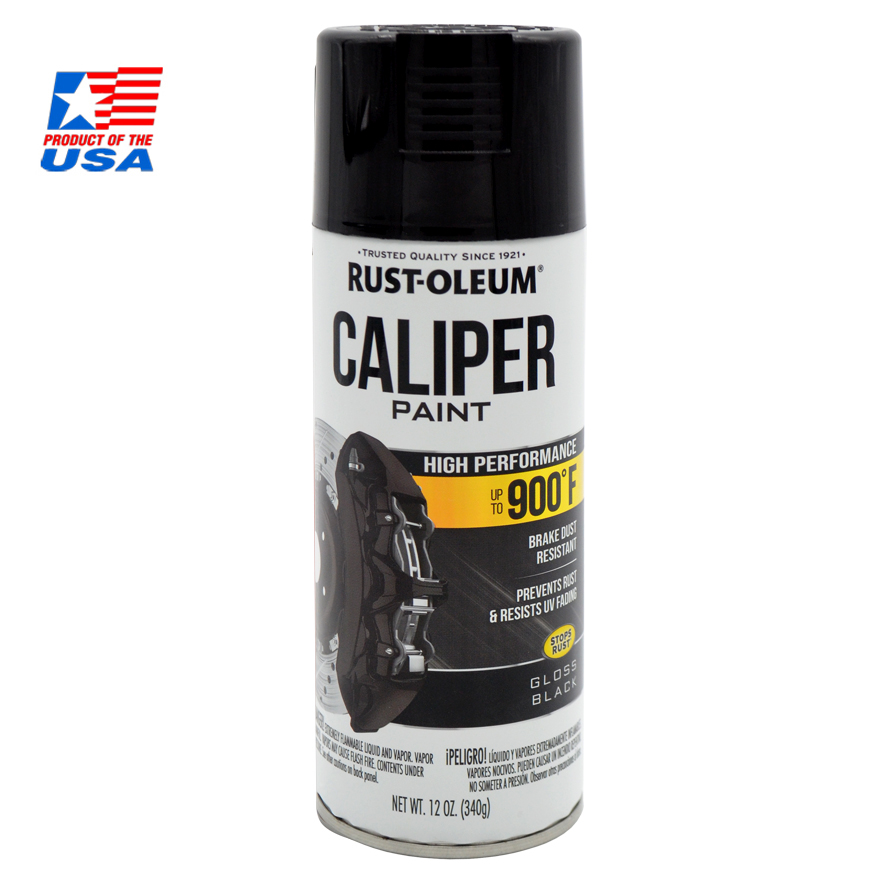 RustOleum Caliper Paint สเปร์ยพ่น คาลิปเปอร์ เบรค ปั้มเบรค ดำ