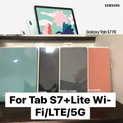 ฺBOOK Cover For Samsung Galaxy Tab S7fe 12.4* 2021 เคสแม่แหล็ก เคสฝาปิด สำหรับ Samsung galaxy Tab S7 FE 12.4นิ้ว 2021 มีช่องไส่ปากกา ฟิล์มกระจก Samsung Galaxy Tab S7FE 12.4* {ส่งจากไทย}