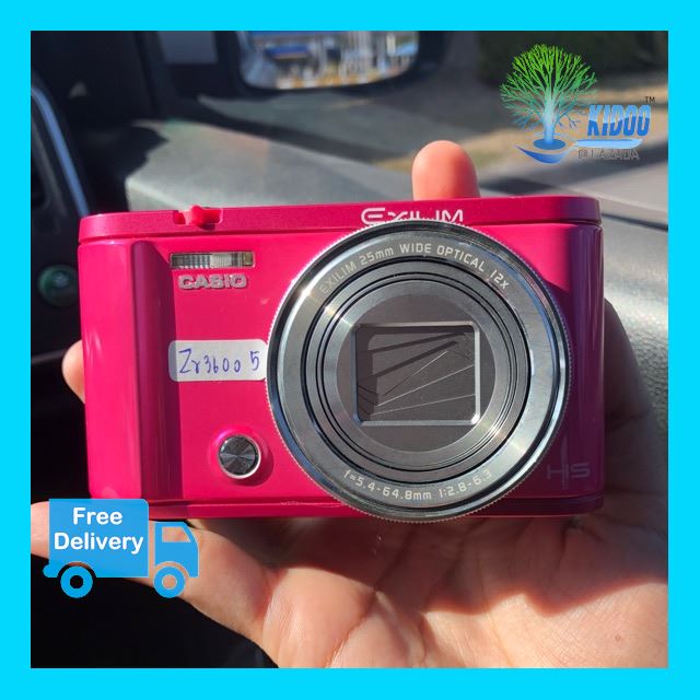 Casio Zr3600 สีชมพู พร้อมส่ง เบอร์ 5 สภาพสวย กล้องฟรุ้งฟริ้ง รุ่นขายดี