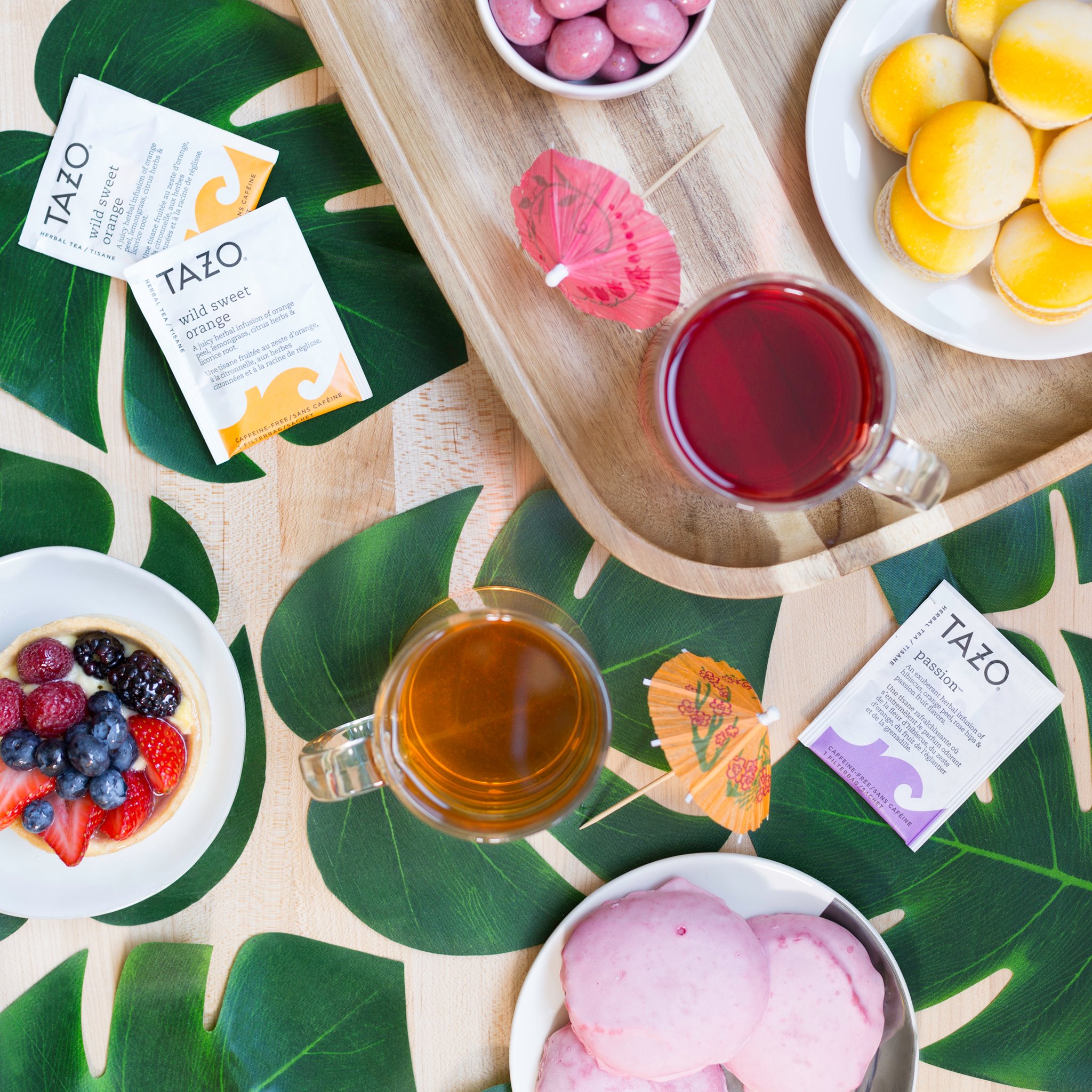 TAZO TEA ???? ชาสมุนไพร Tazo Dessert Delights Glazed Lemon Loaf Sugar