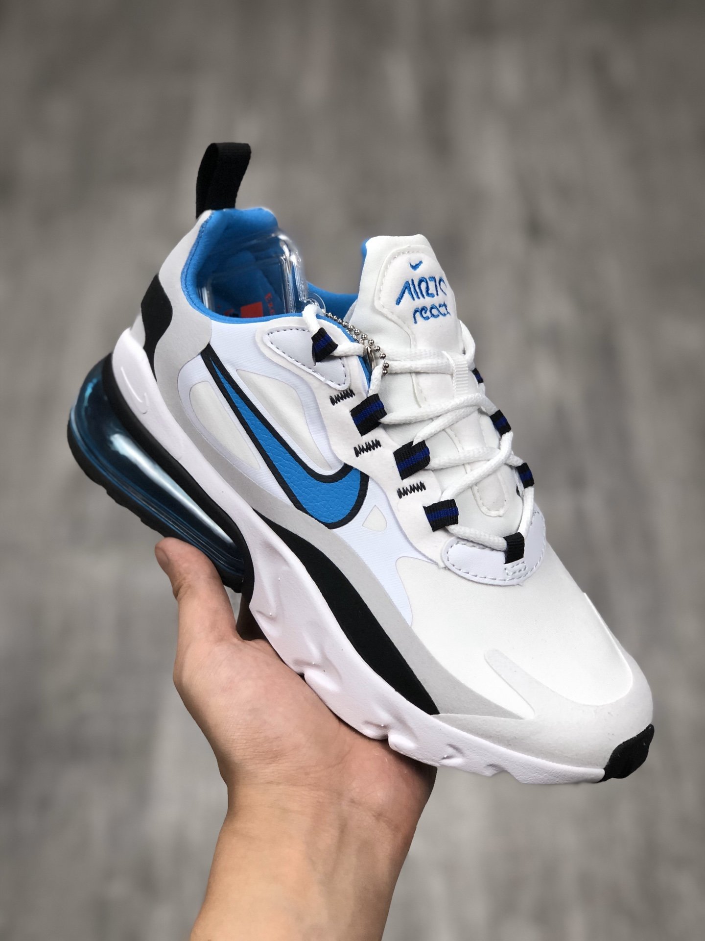 Nike Max 270 React SE CT1280101 sports shoes Couple shoes Ride splice