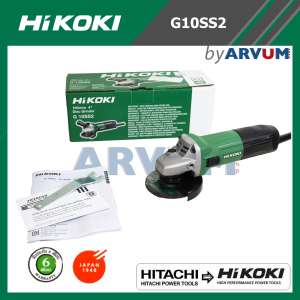 Hitachi Hikoki เครื่องเจียร หินเจียร ขนาด 4 นิ้ว รุ่น G10SS2 (ไม่รวมมือจับ)