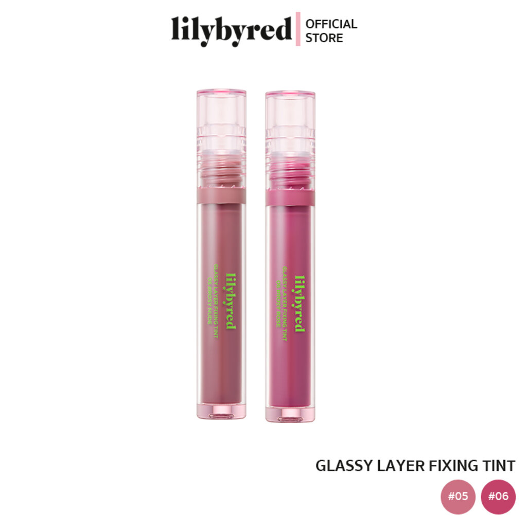 LILYBYRED GLASSY LAYER FIXING TINT (Coming Up Roses) 3.8 g