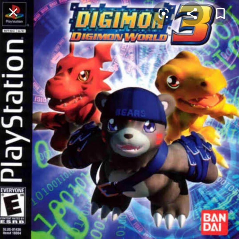 Digimon world 3 Playstation1