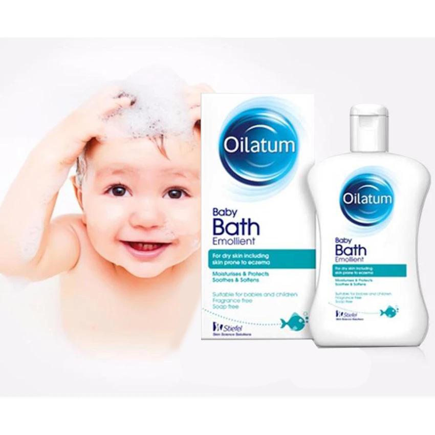 รีวิว Oilatum Baby Bath Emollient 150ml สบู่เหลว ออยลาตุ้ม สำหรับผิว