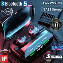 ภาพขนาดย่อของภาพหน้าปกสินค้าหูฟัง TWS ชุดหูฟังไร้สาย Smart Touch V5.1 หูฟังบลูทูธ เสียงไฮไฟ 9D สเตอริโอเบส CVC8.0 ลดเสียงรบกวน ชุดหูฟังสำหรับเล่นเกมพร้อมไมโครโฟน หูฟังบลูทูธแบบอินเอียร์แบบสปอร์ต จอแสดงผล LED ดิจิตอล หูฟังเอียร์บัดกันน้ำ IPX7 พร้อมไมโครโฟน TWS Earphone Smart Touch Wi จากร้าน Life Choice บน Lazada