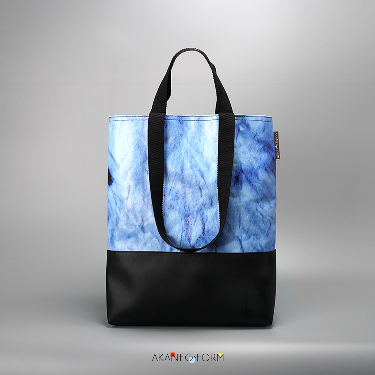 กระเป๋า Tote Bag (AK-KL-1220-Marble-Blue)