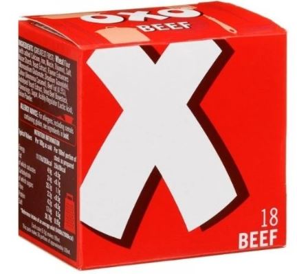 Oxo 18 Beef Stock Cubes 106G