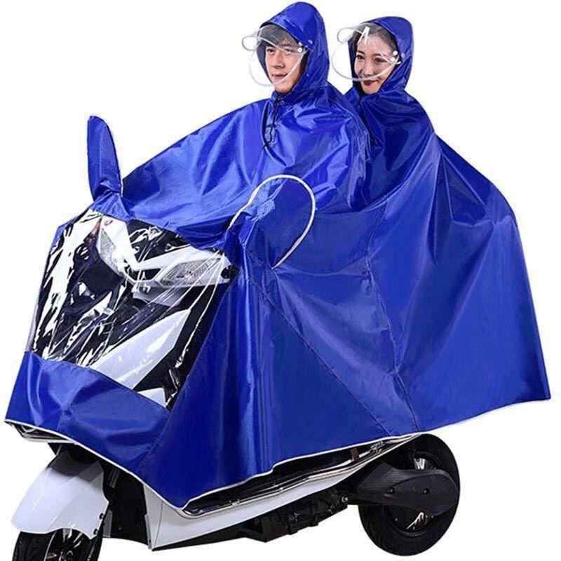 เสื้อกันฝนสำหรับรถจักรยานยนต์ ชุดกันน้ำ ชุดกันฝน เสื้อกันฝนมอเตอร์ไซค์ผู้ชายผู้หญิง เสื้อกันฝนเพิ่มความหนาด้วยตัวเดียว ประเภทสากลส เสื้นกันฝนผู้ใหญ่