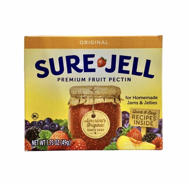 PECTIN ยี่ห้อ SURE JELL นำเข้าจาก สหรัฐอเมริกา ขนาด 49g เพคตินสกัดจาก