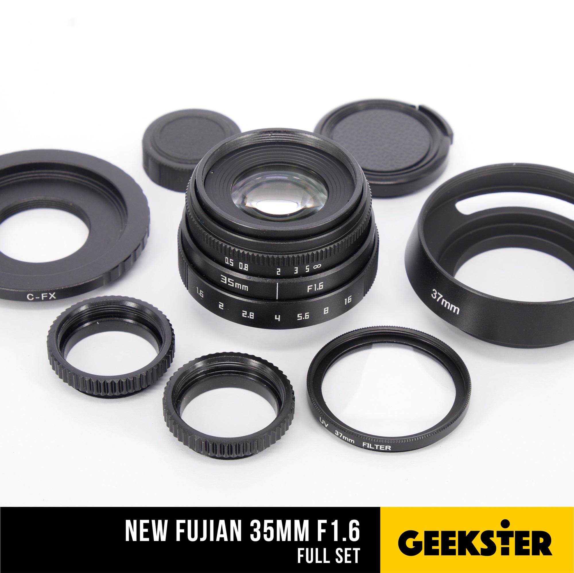 ชุดใหญ่ ✨ NEW Fujian 35 mm f1.6 ✨สำหรับกล้อง Sony ( เลนส์หลังละลาย ) ( โบเก้หมุนวน ) ( เลนส์มือหมุน ) ( เลนส์ หน้าชัดหลังเบลอ ) ( สำหรับ กล้อง โซนี่ ) ( เมาท์ E , FE , NEX ) ( E , FE , NEX Mount ) ( 35mm 1.6 ) ( Geekster )