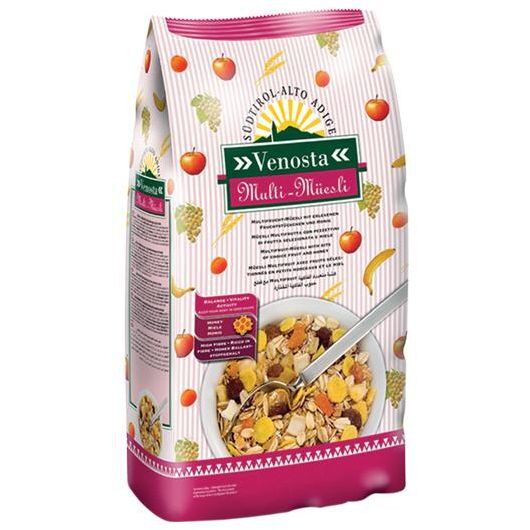 Venosta wholegrain fruit muesli healthy natural breakfast cereal 1kg ...