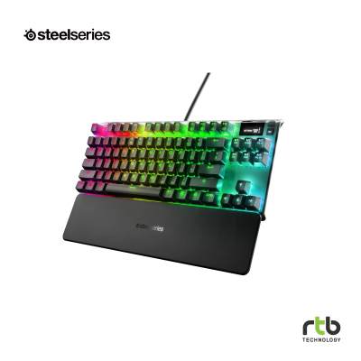 SteelSeries คีบอร์ดเกมมิ่ง RGB รุ่น Apex Pro TKL