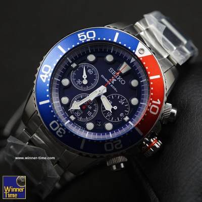 ดูภาพ Winner Time นาฬิกา ผู้ชาย SEIKO Solar Chronograph Divers Men's Watch SSC783P รับประกันบริษัท ไซโก ประเทศไทย 1 ปี เพิ่มเติม Winner Time นาฬิกา ผู้ชาย SEIKO Solar Chronograph Divers Men's Watch SSC783P รับประกันบริษัท ไซโก ประเทศไทย 1 ปี