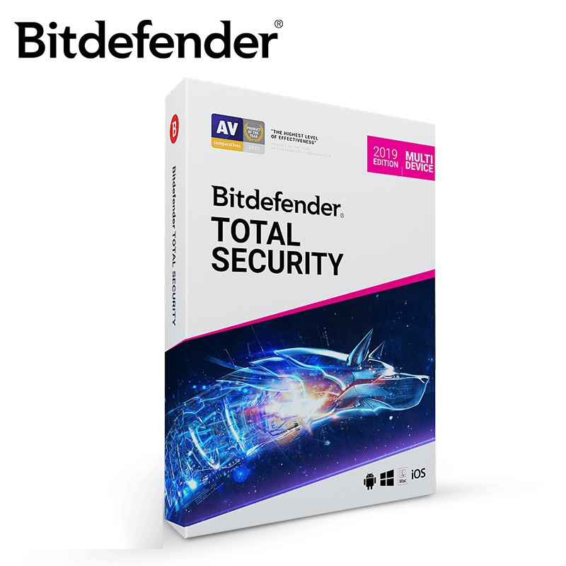 Bitdefender Total Security 2021 3 month 5 Devices