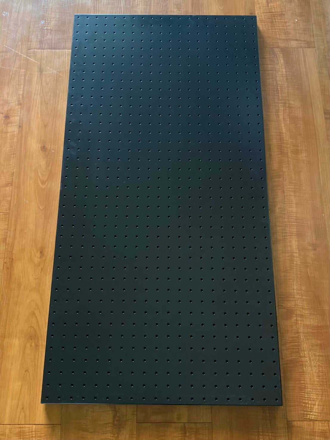 แผ่นกระดานเพ็กบอร์ด เหล็กกล้าเคลือบสีดำคุณภาพสูง Metal Steel Iron