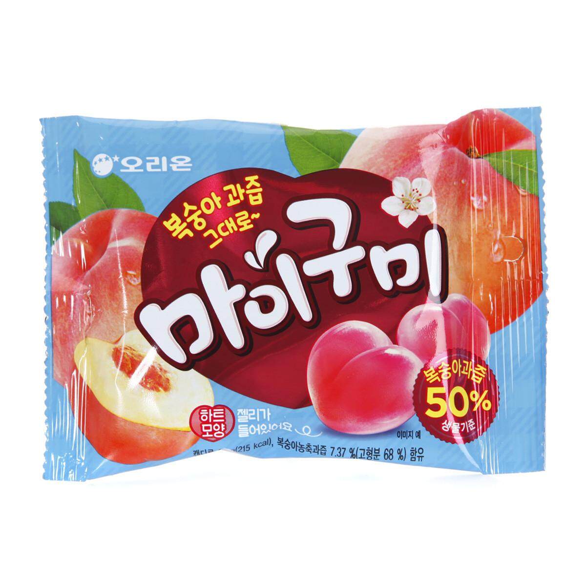 [Original] 마이구미복숭아 Orion My Gummy Peach (เยลลี่พีช) 66g