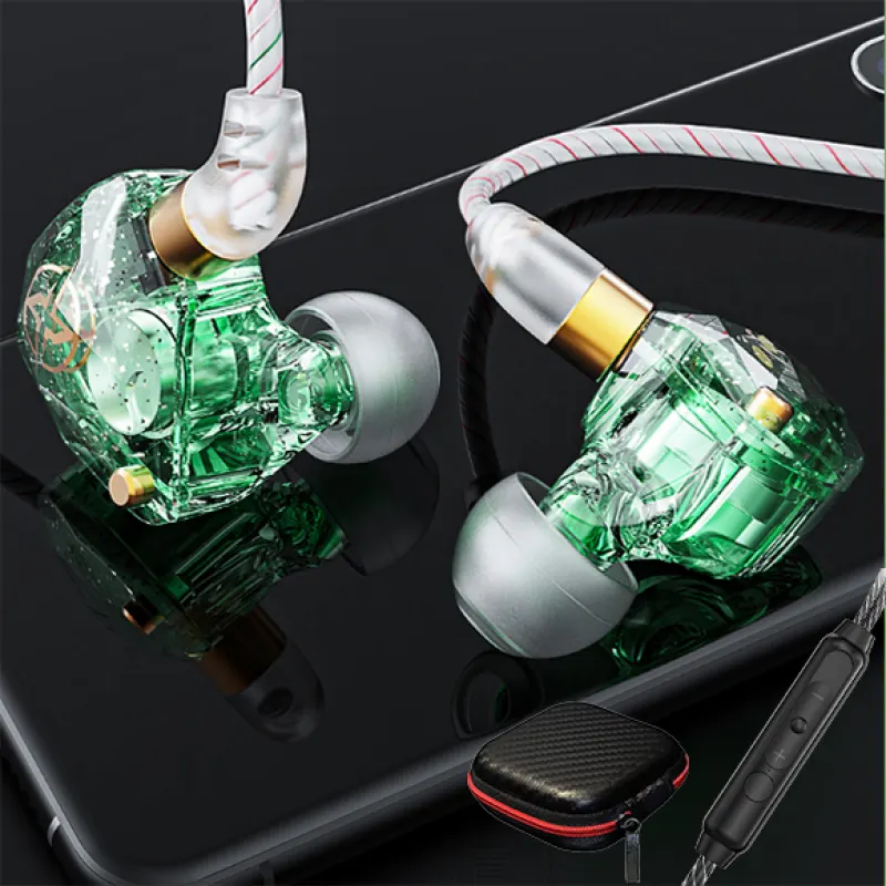 ภาพสินค้าหูฟัง QKZ AK6 หูฟังอินเอียร์ Dynamic Driver เบสแน่นลงรายละเอียดได้ดี(ประกัน 1 ปี) สายหูฟัง หูฟังไอโฟน หูฟังเบสหนัก หูฟังมีไมค์ หูฟังโทรศัพท์ headphone จากร้าน IT world. บน Lazada ภาพที่ 2