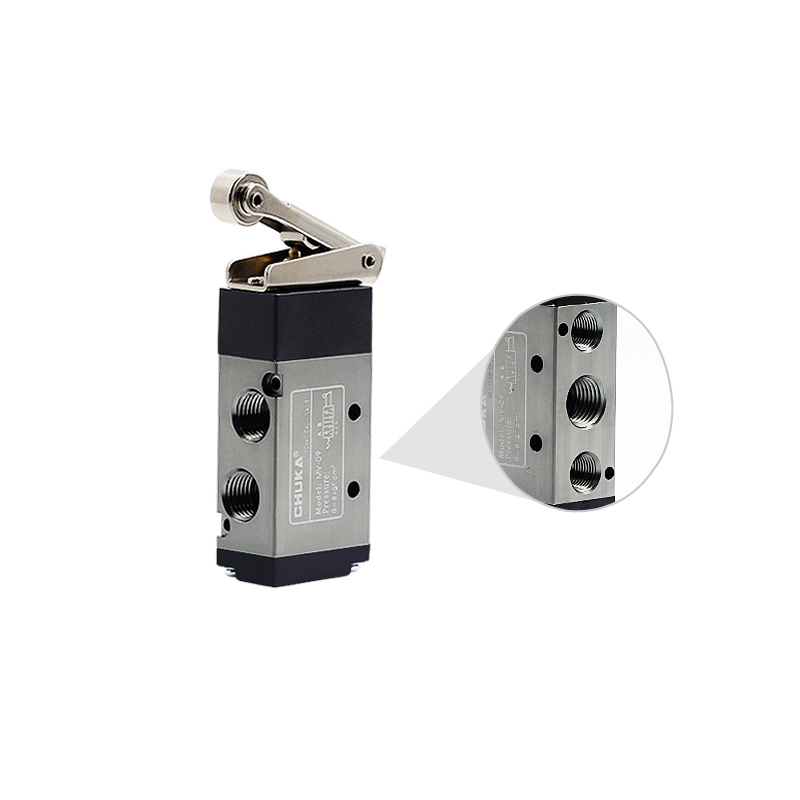 Mechanical Valve MV09 Pneumaitc Air Control Valve 2 Position 5 Way