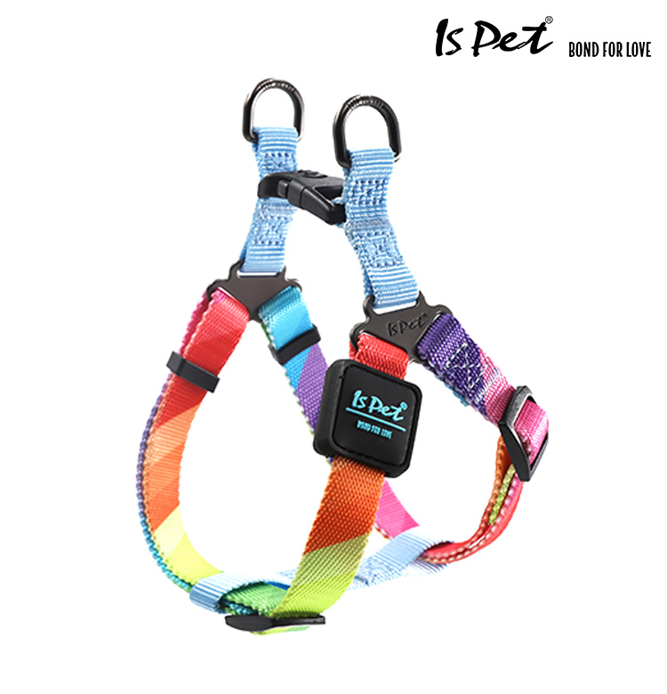 ISPET - Easy Walk Harness สายรัดอก สุนัขและแมว สีฟ้า