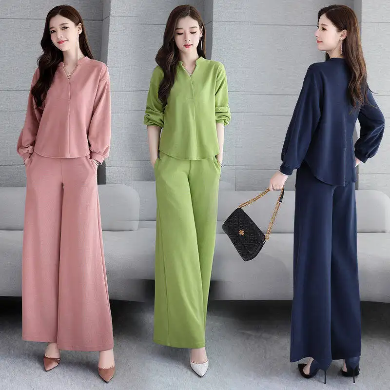ภาพสินค้าสไตล์เกาหลี2ชิ้นชุดสวมใส่ผู้หญิง Plus ขนาดผู้หญิงแขนสั้นเสื้อผ้าแฟชั่นผู้หญิงสวมใส่ชุด041012 จากร้าน Xingbeili  บน Lazada ภาพที่ 1