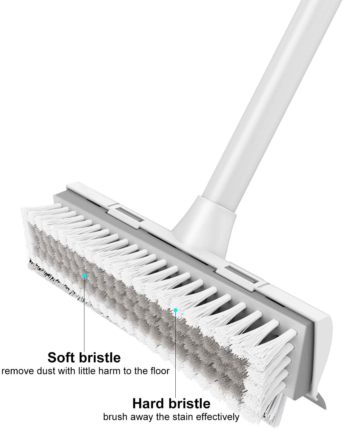 Boomjoy Floor Scrub Brush with Long Handle – Your Weapon Against Stubborn Dirt